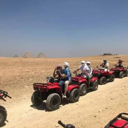 Mesho Falcon Pyramids View Inn Kafret el-Gabal Exterior foto